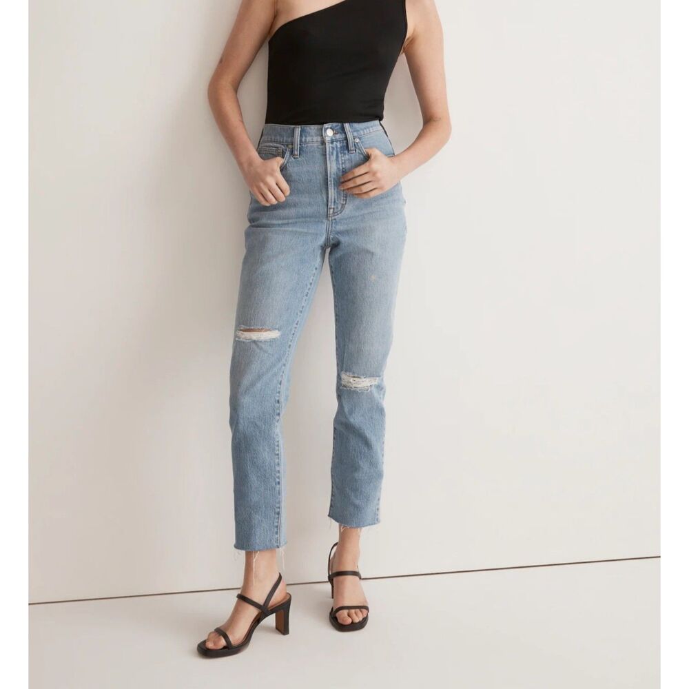 MADEWELL The Perfect Vintage Jean in "bradwell wash" 32P